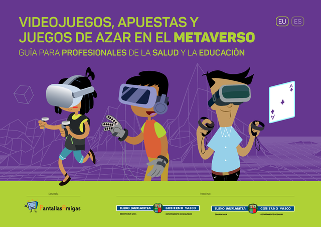 Portada Videojuegos, apuestas y juegos de azar en el Metaverso